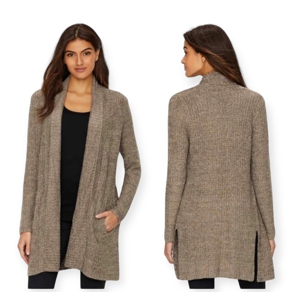 Barefoot Dreams Sweaters Barefoot Dreams Cozychic Lite Montecito Cardigan - Picture 2 of 4